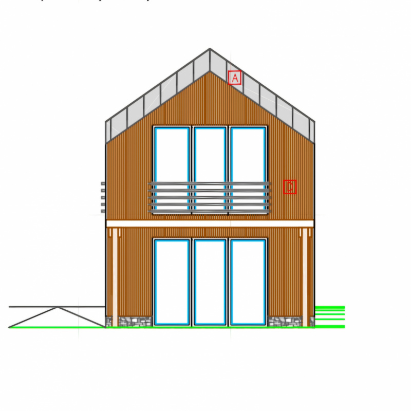  Nehnuteľnosti / PREDAJ: dom v pôvodnom stave v obci Brusno s právoplatným stav. povolením  19min od BB - foto