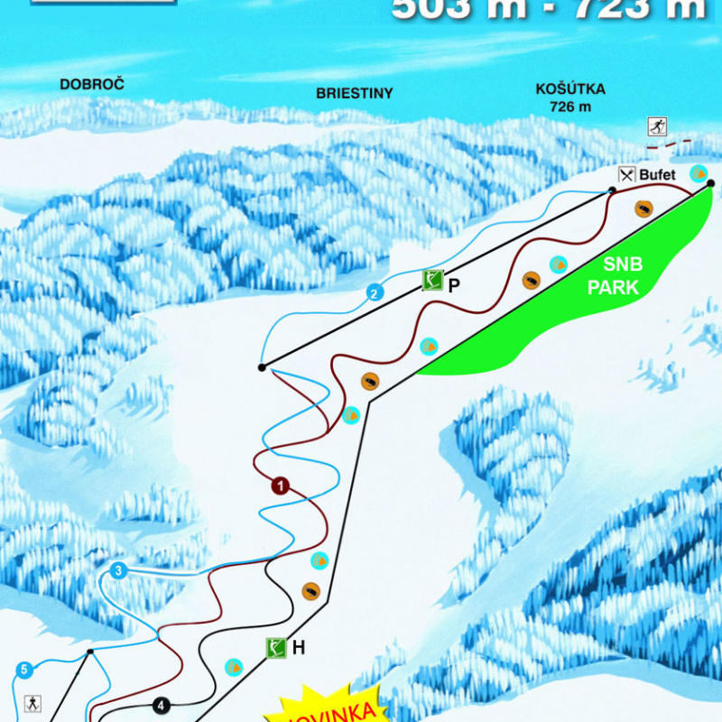  Nehnuteľnosti / PREDAJ: 3i byt 64m2 v srdci Hriňovej + garáž - foto