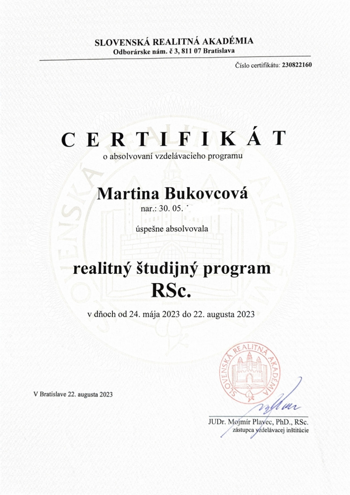 Certifikáty