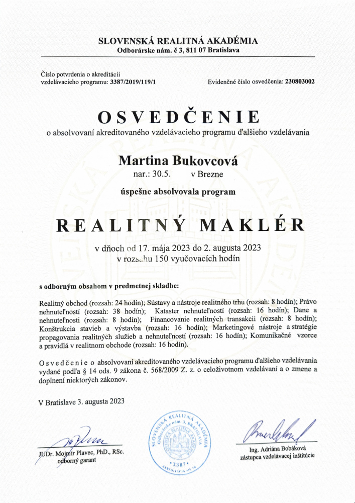 Certifikáty